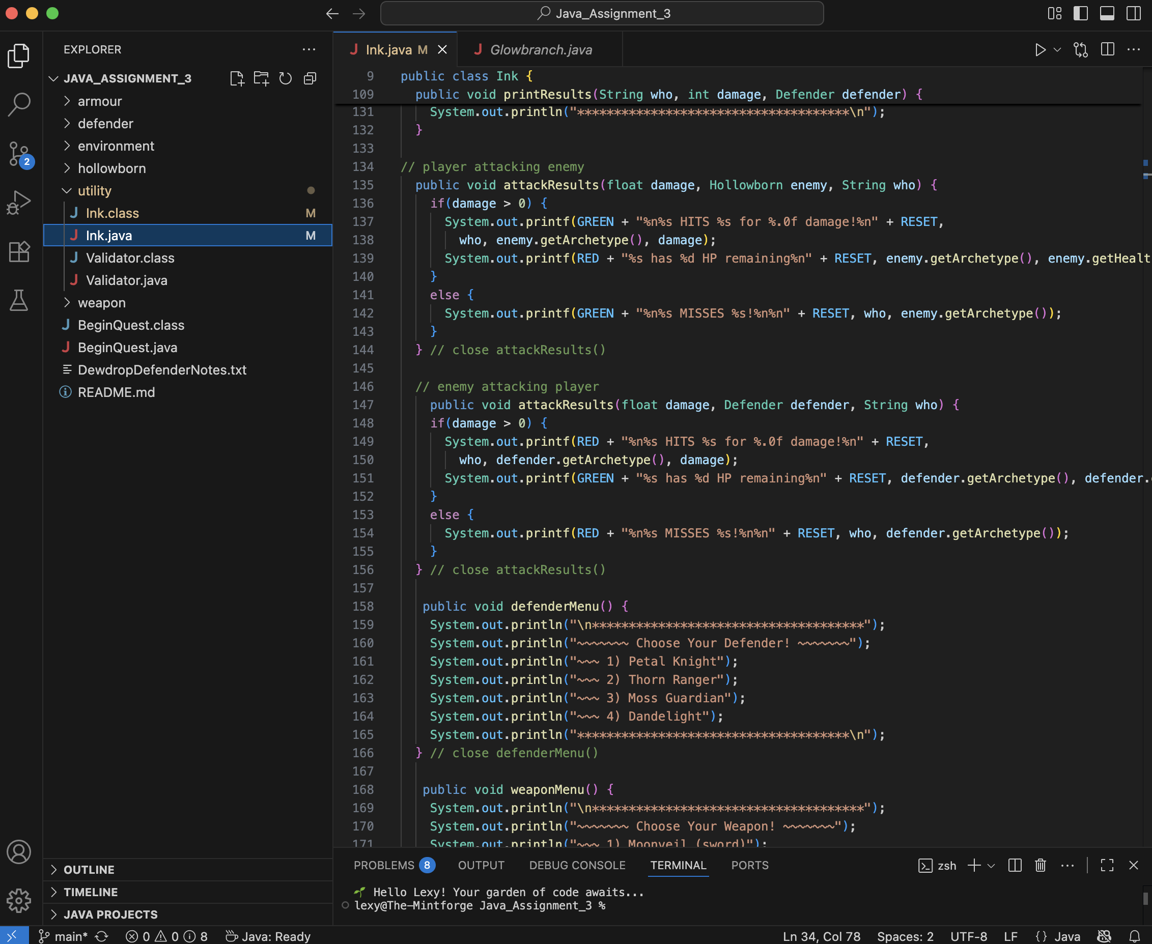 Dewdrop Defenders Code Screenshot
