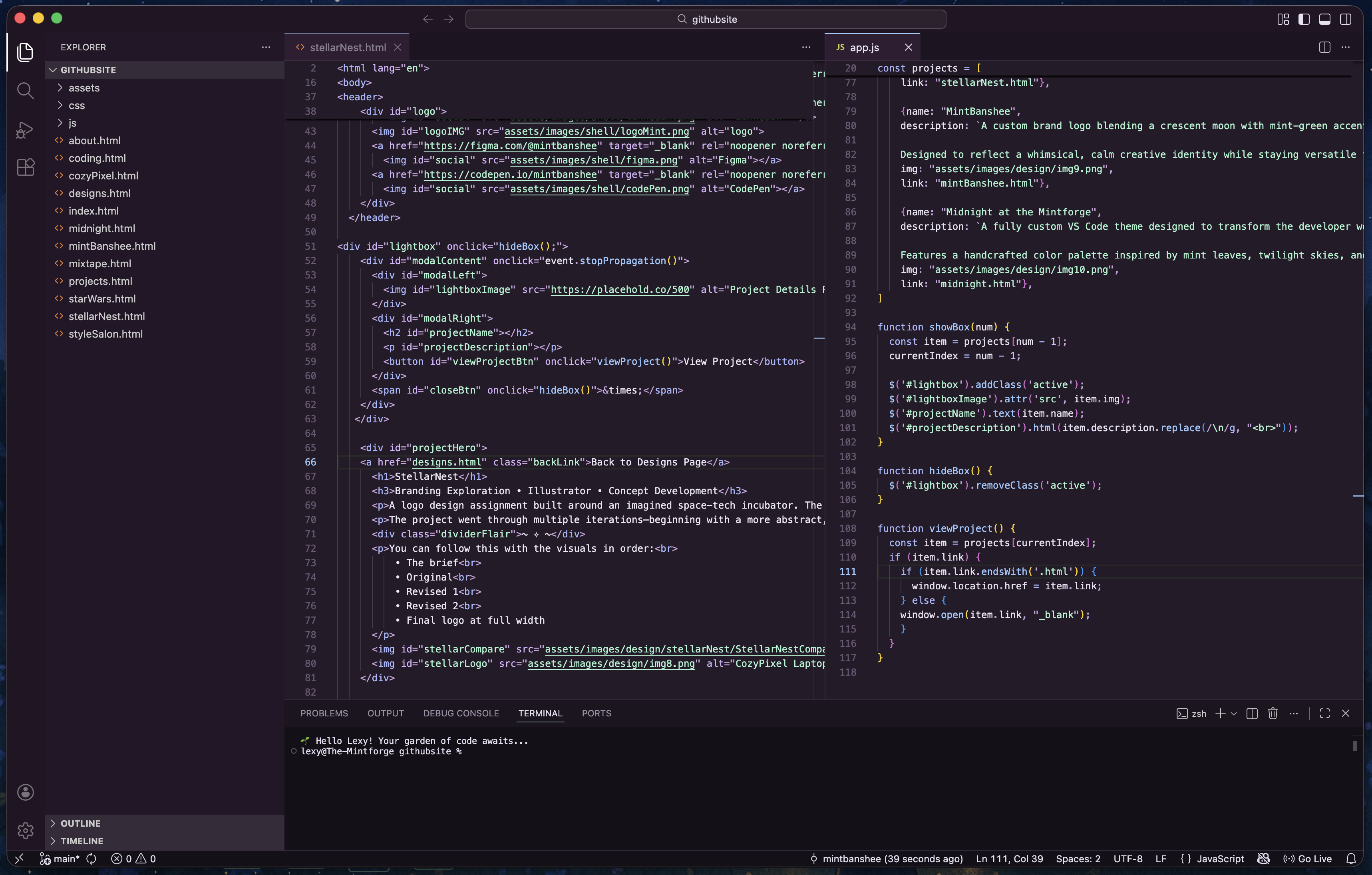 Custom VS Code Colour Theme